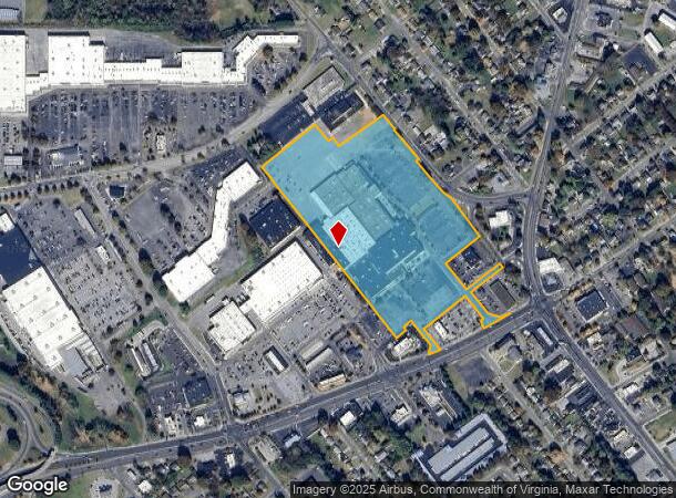  5008 Airport Rd Nw, Roanoke, VA Parcel Map