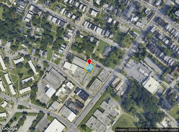 1123 Fillmore St, Baltimore, MD Parcel Map