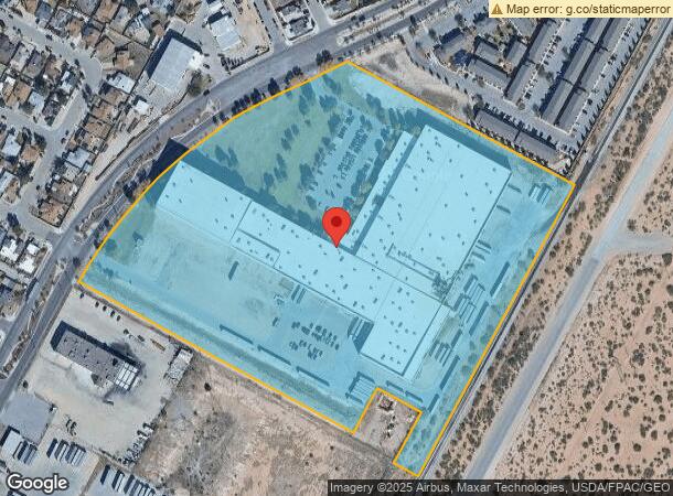  9900 Railroad Dr, El Paso, TX Parcel Map