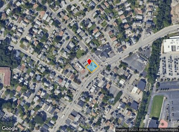  921 Cranston St, Cranston, RI Parcel Map