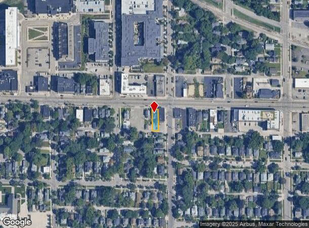 654 Michigan St Ne, Grand Rapids, MI Parcel Map