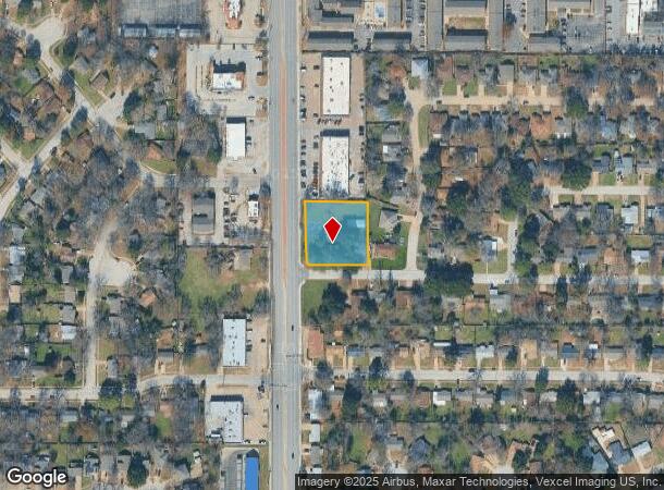 1807 S Cooper St, Arlington, TX Parcel Map