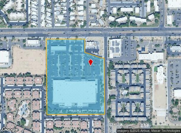 1311 E Bell Rd, Phoenix, AZ Parcel Map