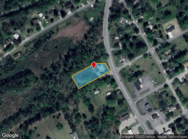 501 W Washington St, Newaygo, MI Parcel Map