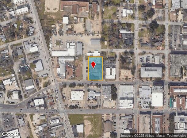414 W Phillips St, Conroe, TX Parcel Map