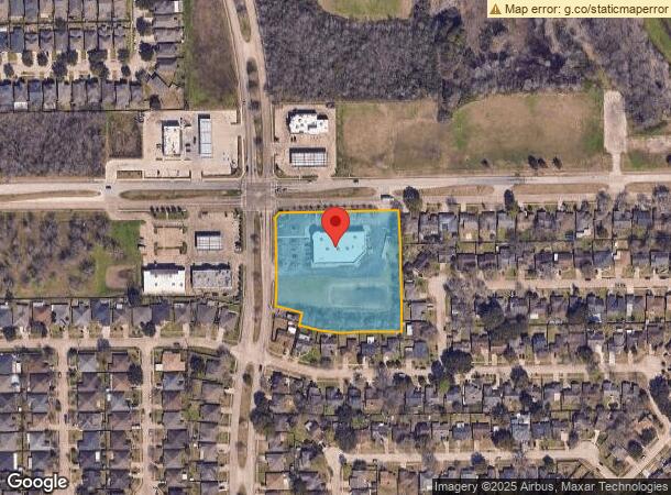  9410 Fuqua St, Houston, TX Parcel Map