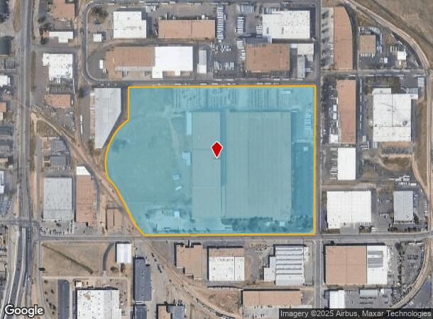  4705 E 48Th Ave, Denver, CO Parcel Map