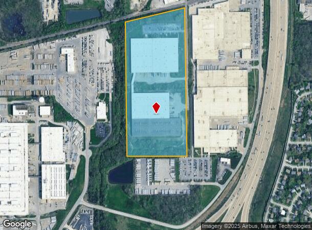  2700 N Richardt Ave, Indianapolis, IN Parcel Map