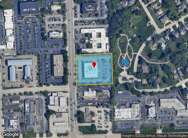 2021 Midwest Rd, Oak Brook, IL Parcel Map