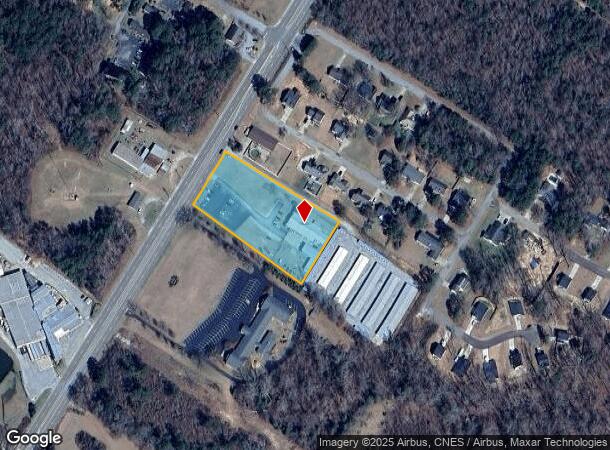 1725 Highway 72 W, Clinton, SC Parcel Map