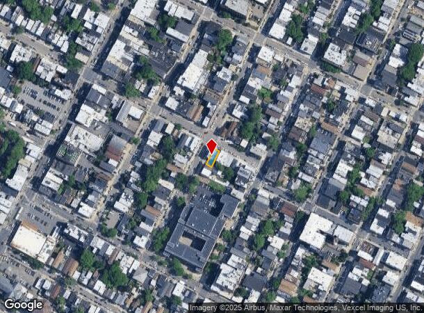  63 Hutton St, Jersey City, NJ Parcel Map