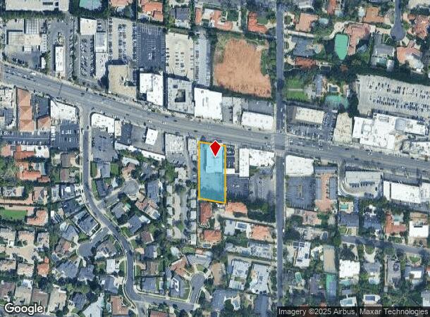  17530 Ventura Blvd, Encino, CA Parcel Map