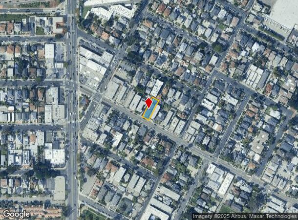 1025 W 23Rd St, Los Angeles, CA Parcel Map