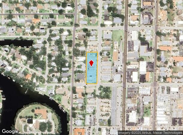  102 Woodland Ave, Cocoa Beach, FL Parcel Map