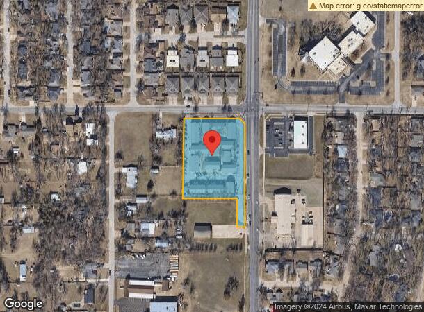  3037 N Rockwell Ave, Bethany, OK Parcel Map