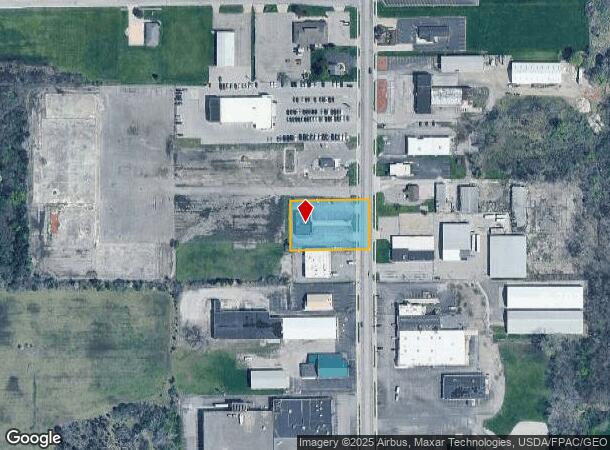  1415 Scott St, Napoleon, OH Parcel Map