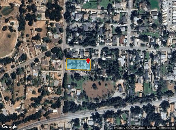 1214 Tico Rd, Ojai, CA Parcel Map