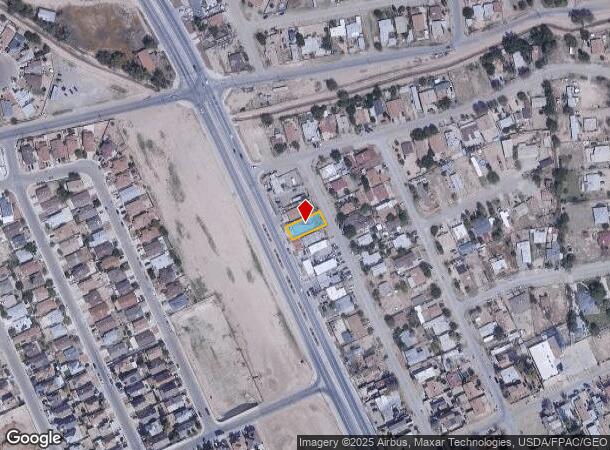  10261 N Loop Dr, Socorro, TX Parcel Map