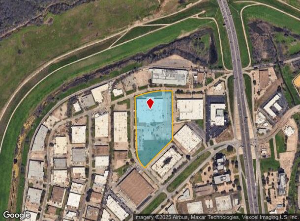  1460 Round Table Dr, Dallas, TX Parcel Map