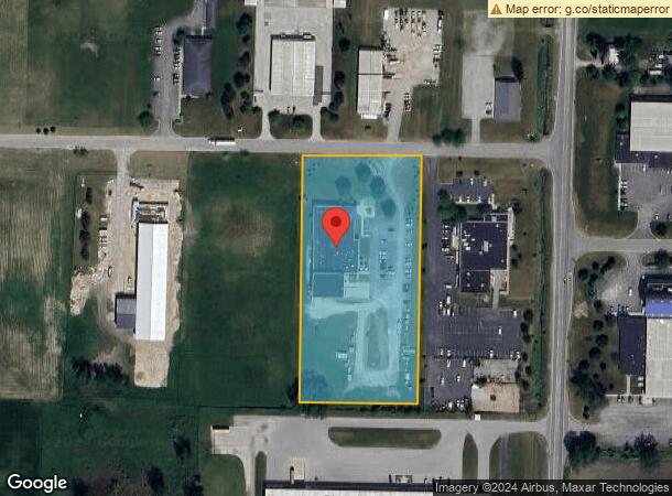  1410 S Valley Center Dr, Bay City, MI Parcel Map