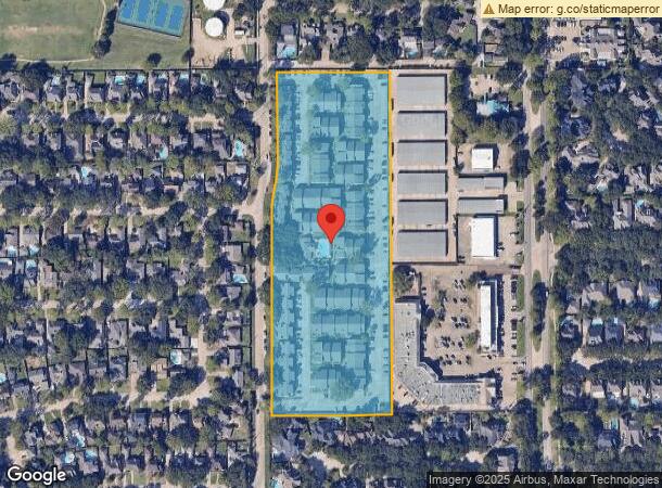  1111 Houghton Rd, Katy, TX Parcel Map