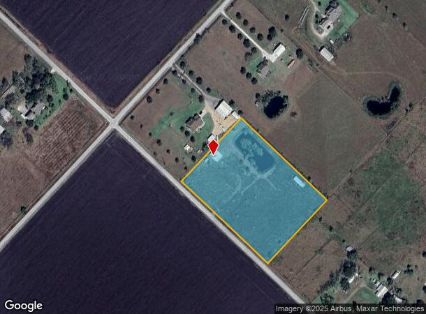 4617 Meyer Rd, Needville, TX Parcel Map
