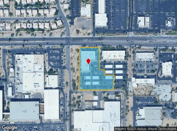  2195 W Chandler Blvd, Chandler, AZ Parcel Map