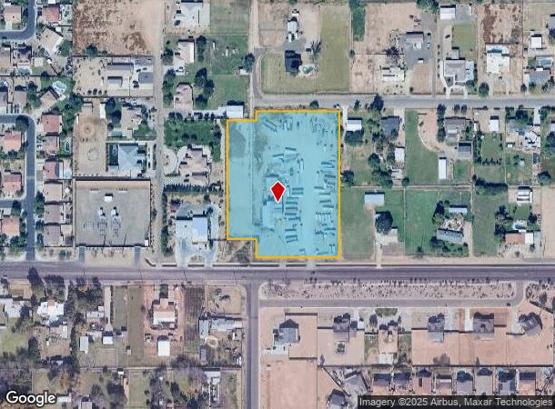 4638 W Dobbins Rd, Laveen, AZ Parcel Map