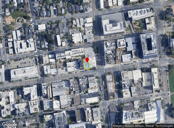  2071 University Ave, Berkeley, CA Parcel Map