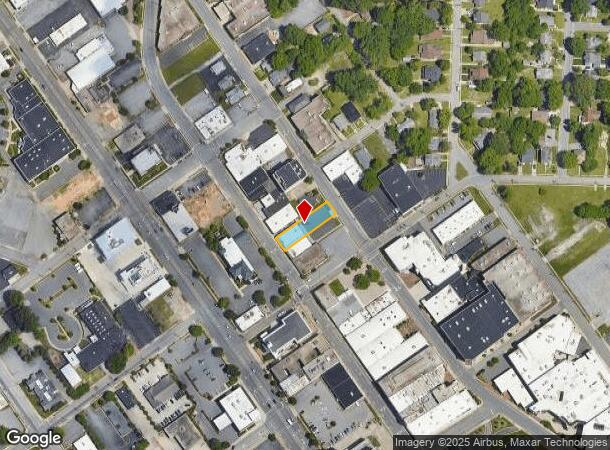  416 N Wrenn St, High Point, NC Parcel Map