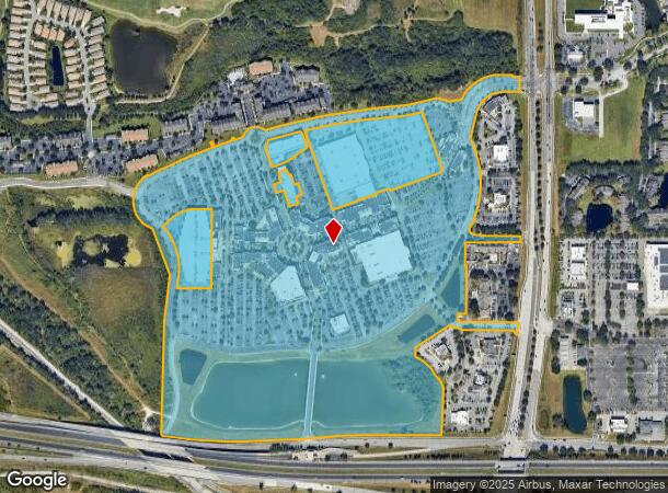  1400 Town Center Dr, Lakeland, FL Parcel Map