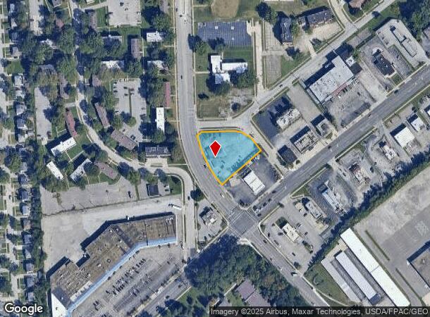 1545 E 260Th St, Euclid, OH Parcel Map