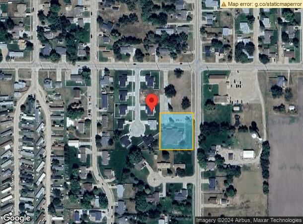  812 Court St, Gibbon, NE Parcel Map