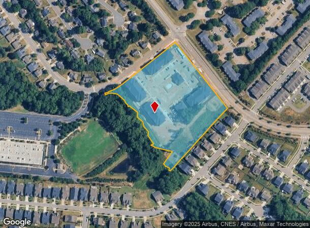 211 Grove Park Dr, Wake Forest, NC Parcel Map