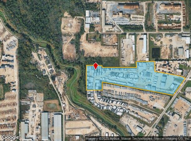 3715 Oates Rd, Houston, TX Parcel Map