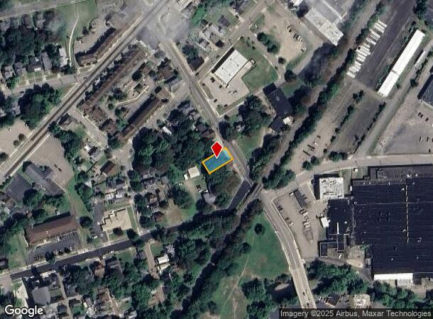  207 Winsor St, Jamestown, NY Parcel Map