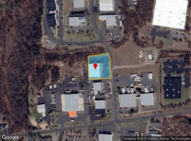  25 Robert Jackson Way, Plainville, CT Parcel Map