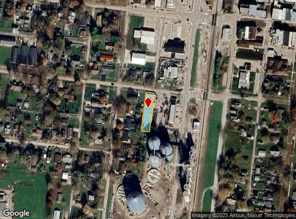 117 W Washington St, Arcola, IL Parcel Map