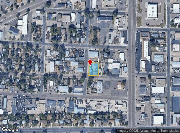 2708 Gunnison St, Colorado Springs, CO Parcel Map