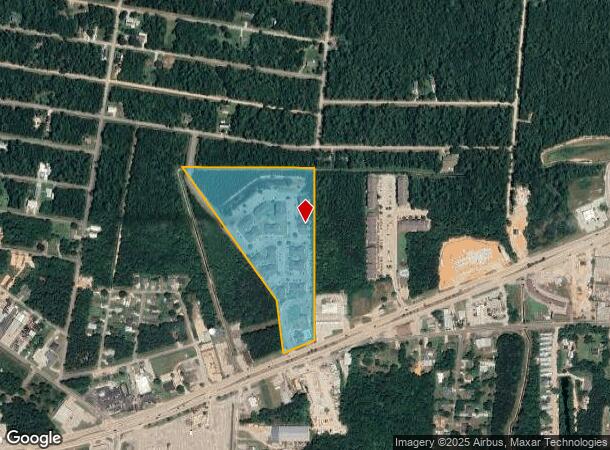 616 Highway 90, Waveland, MS Parcel Map