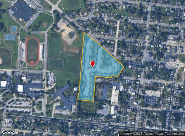 525 3Rd St, Carlisle, PA Parcel Map