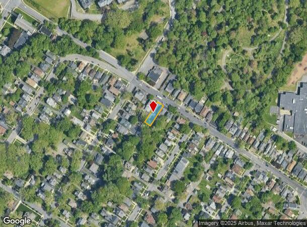 1412 Electric St, Scranton, PA Parcel Map
