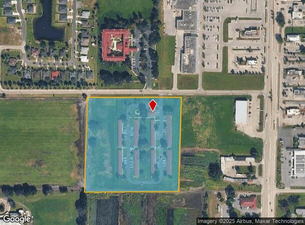 100 Downs Cir, Belle Glade, FL Parcel Map