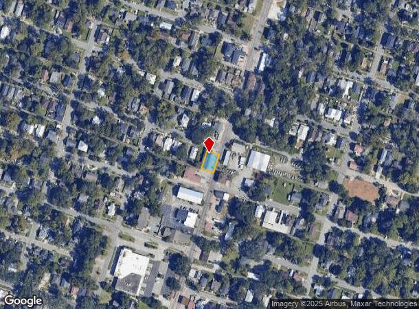  1801 Waters Ave, Savannah, GA Parcel Map