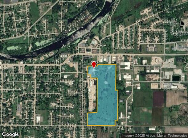 1200 E Huron St, Omro, WI Parcel Map