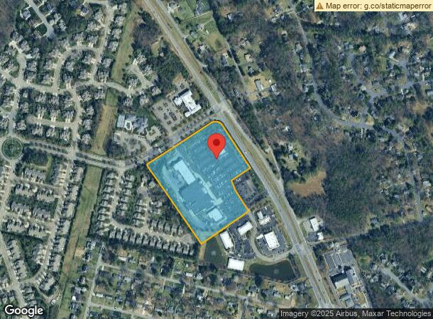  10208 Staples Mill Rd, Glen Allen, VA Parcel Map