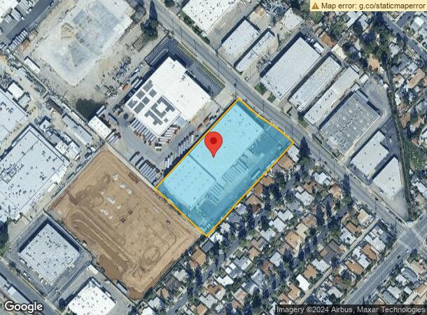  12881 Bradley Ave, Sylmar, CA Parcel Map