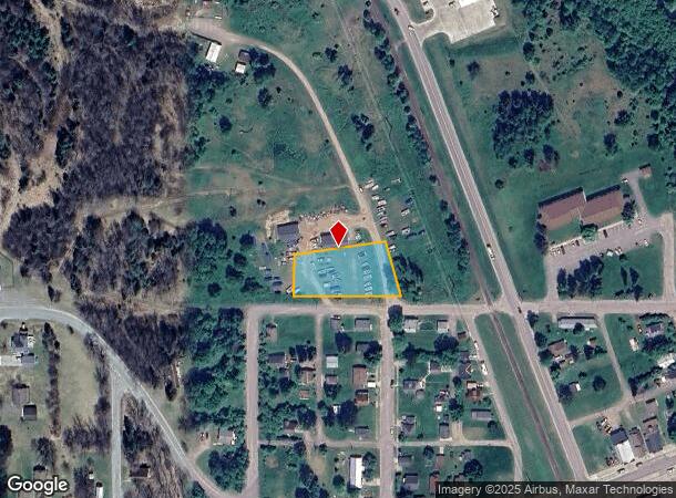 106 W Battye Rd, Caspian, MI Parcel Map
