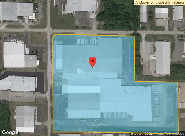  1020 Herman St, Elkhart, IN Parcel Map