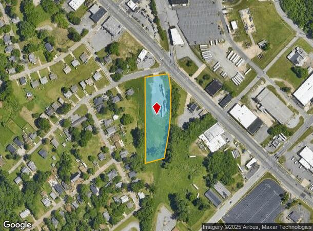  101 Coltrane Ave, High Point, NC Parcel Map